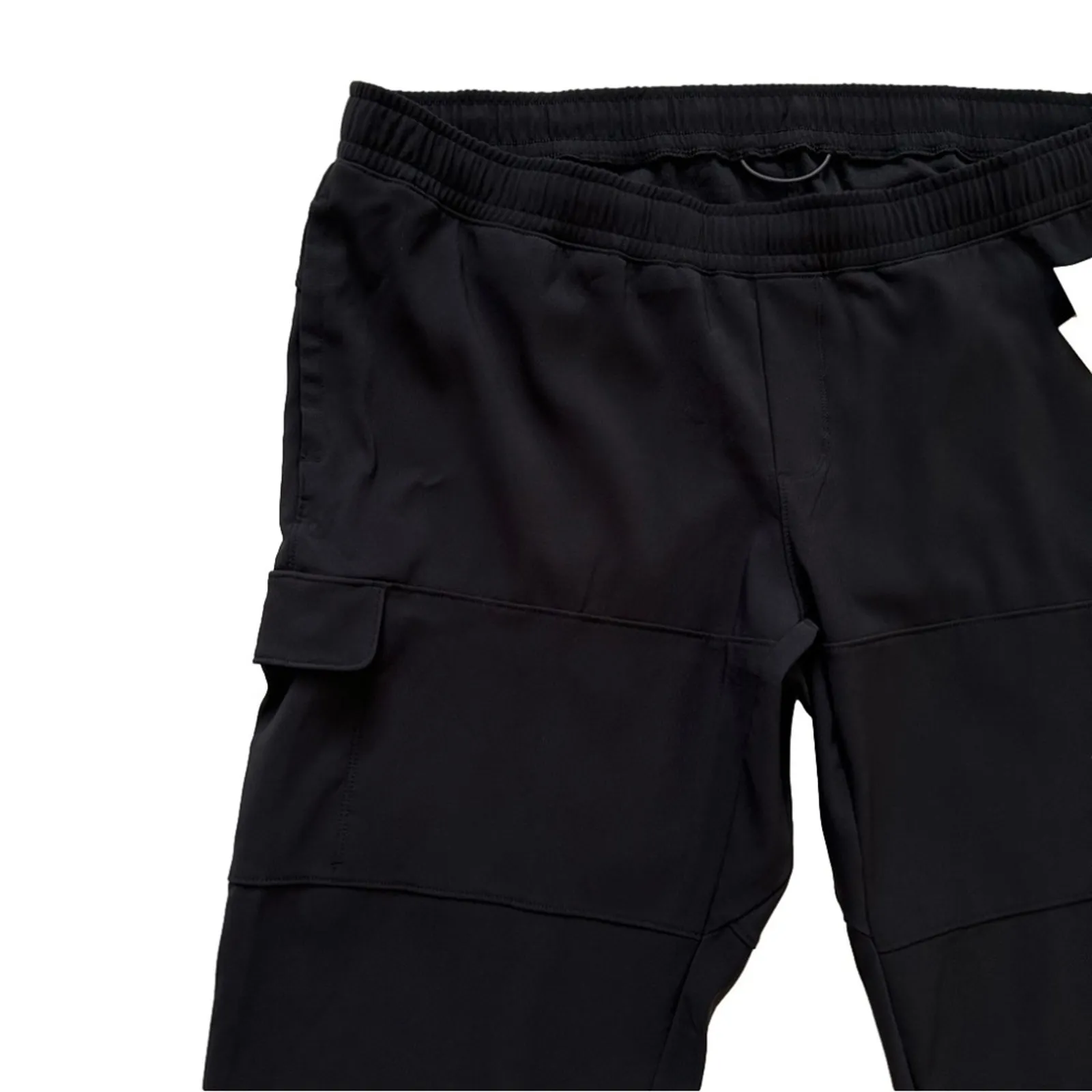 All In Motion Pants Black Stretch Pull On Cargo Tapered Leg Active Size XXL NEW - Image 4