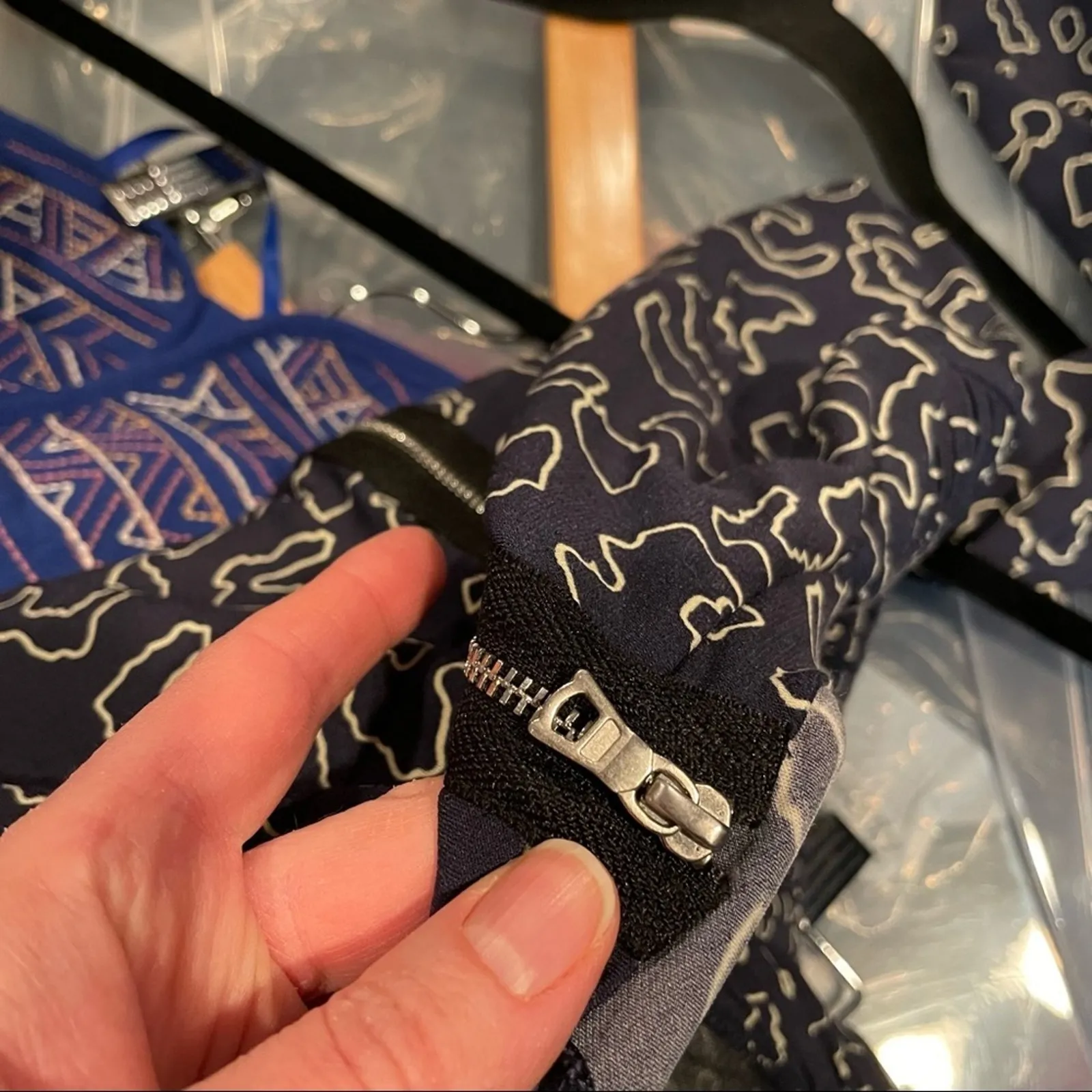 CeCe Cynthia Steffe Blue Ruched Bodycon Mini Dress Womens XS Baddie Holiday Sexy - Image 8