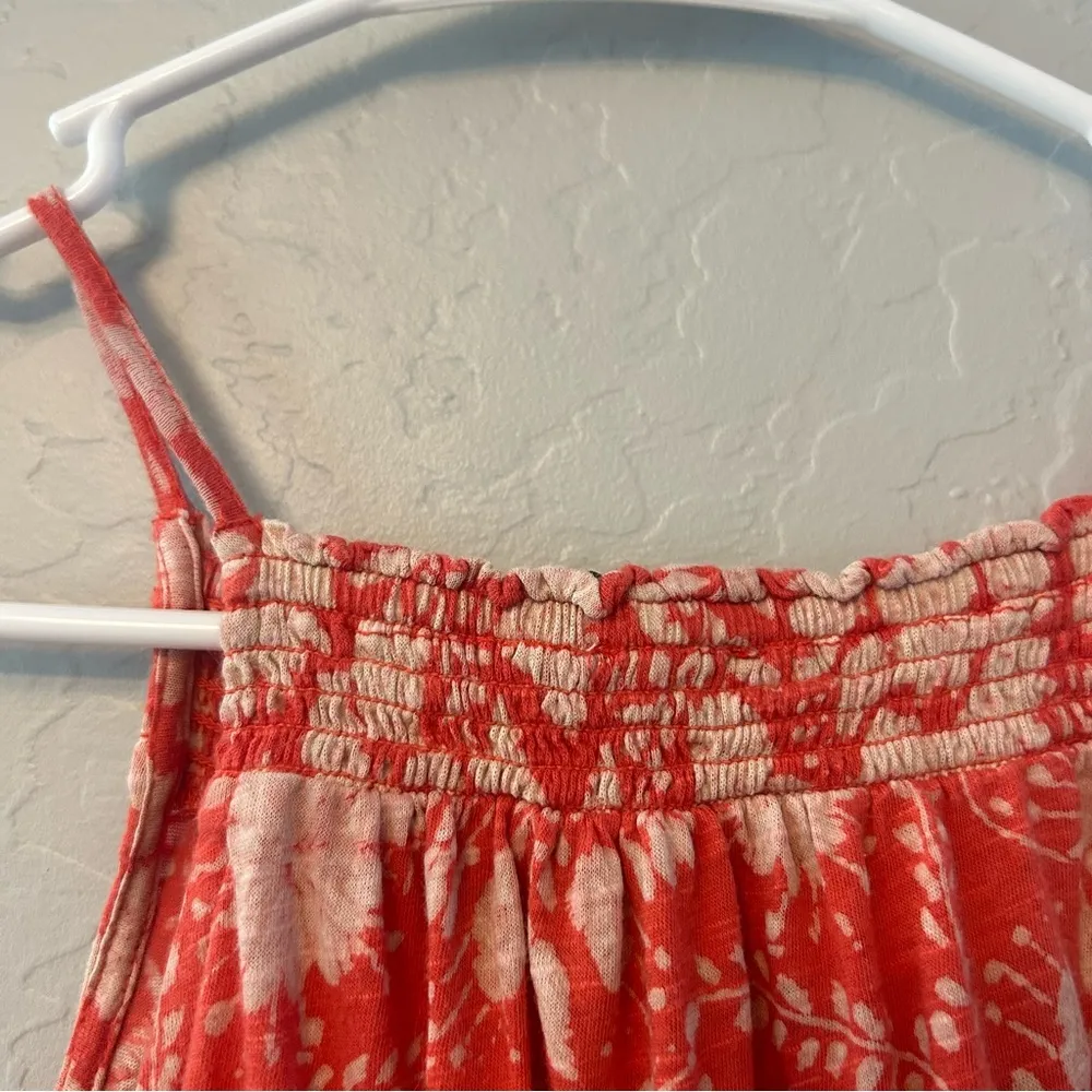 Lucky Brand orange floral print sundress size XS - Image 10