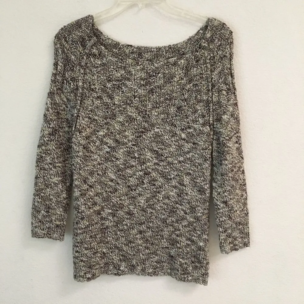 Brochu Walker opal nubia linen blend sweater XS - Image 2