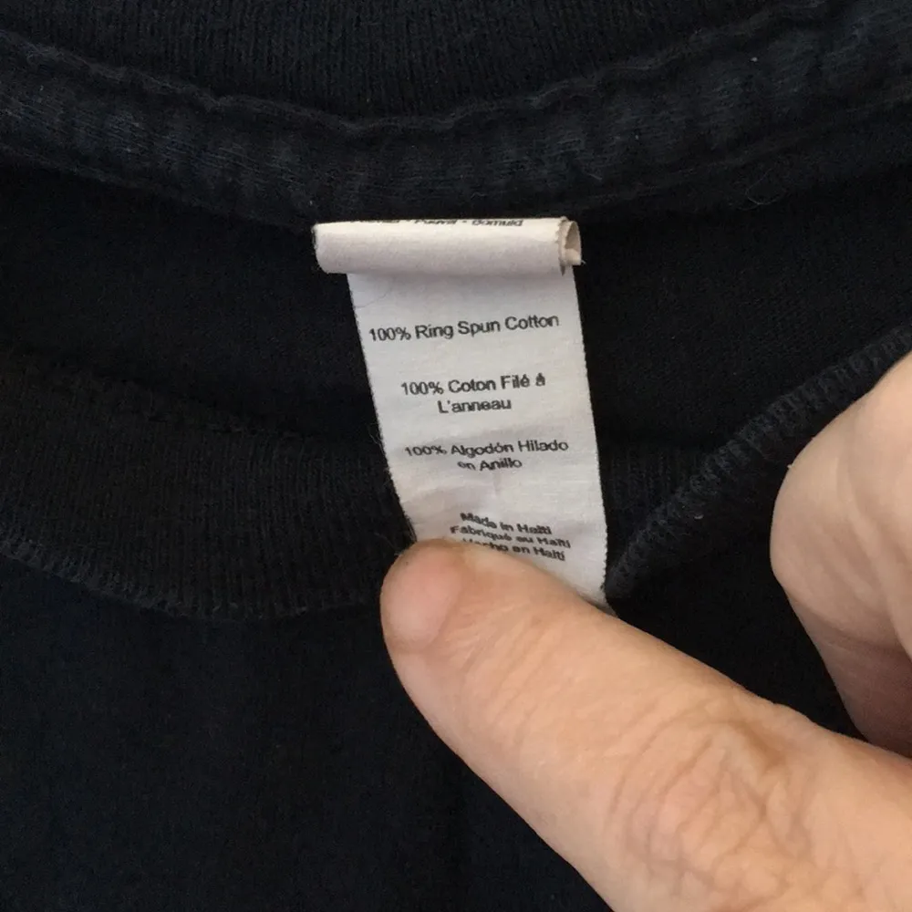 FINAL MARKDOWN Unisex Montana tee large Black - Image 4