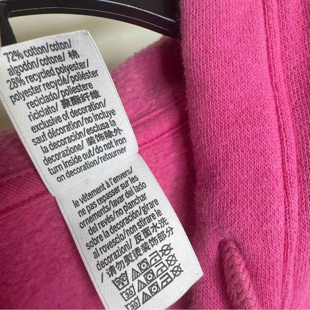 VS Pink Ivy Campus Fleece Full Zip Hoodie Jersey Shore Graphic size XL - Image 15