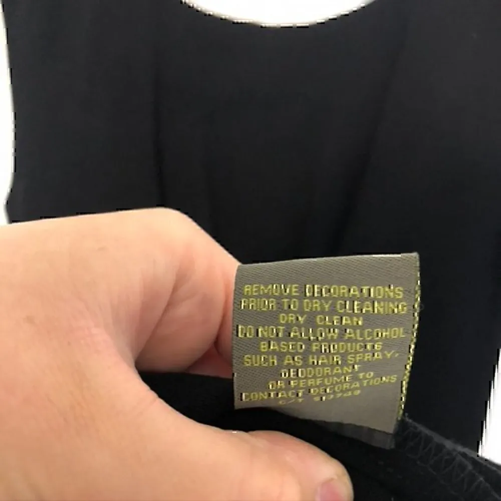 TAYLOR Solid Black Pleated Gathered Sleeveless Ponte Knit Peplum Sheath Dress 6 - Image 8