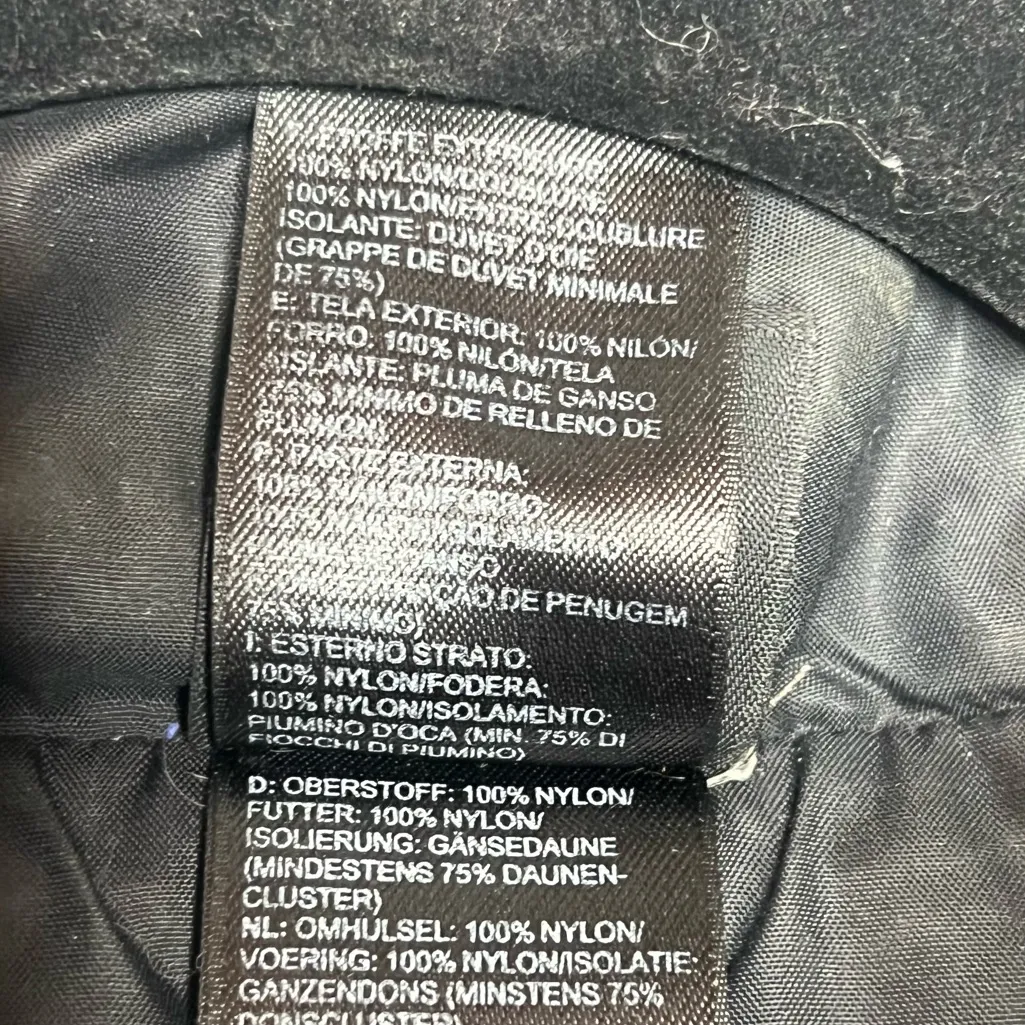 The North Face Black 550 Down Puffer Vest Womens Small Quilted Insulated Winter - Image 8