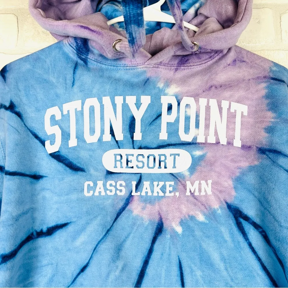 Tie‎ Dye Crop Hoodie - Image 4