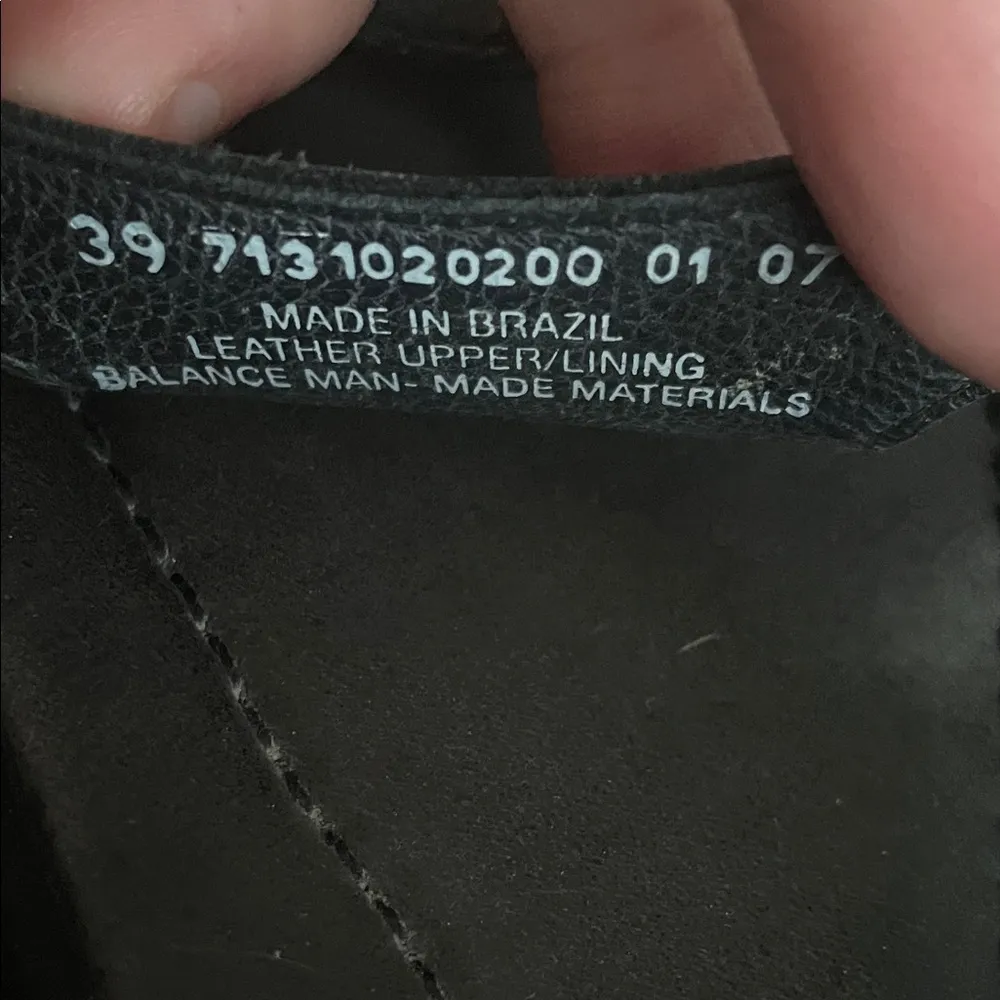 Dansko Women’s EUR 39 US 8.5/9 Women’s Black Leather Wedge Sandals - Image 7