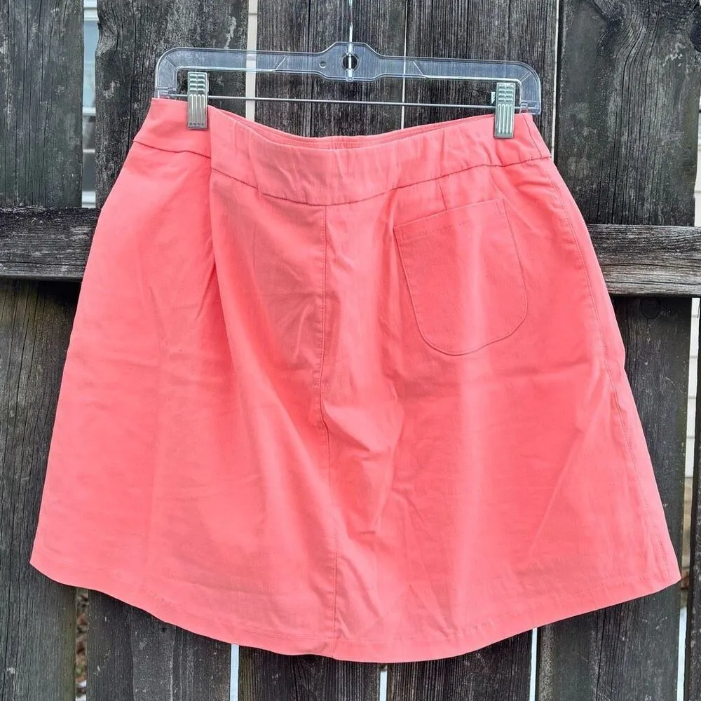 Jamie Sadock Neon Coral Golf‎ Skort NWT 14 Pink - Image 5