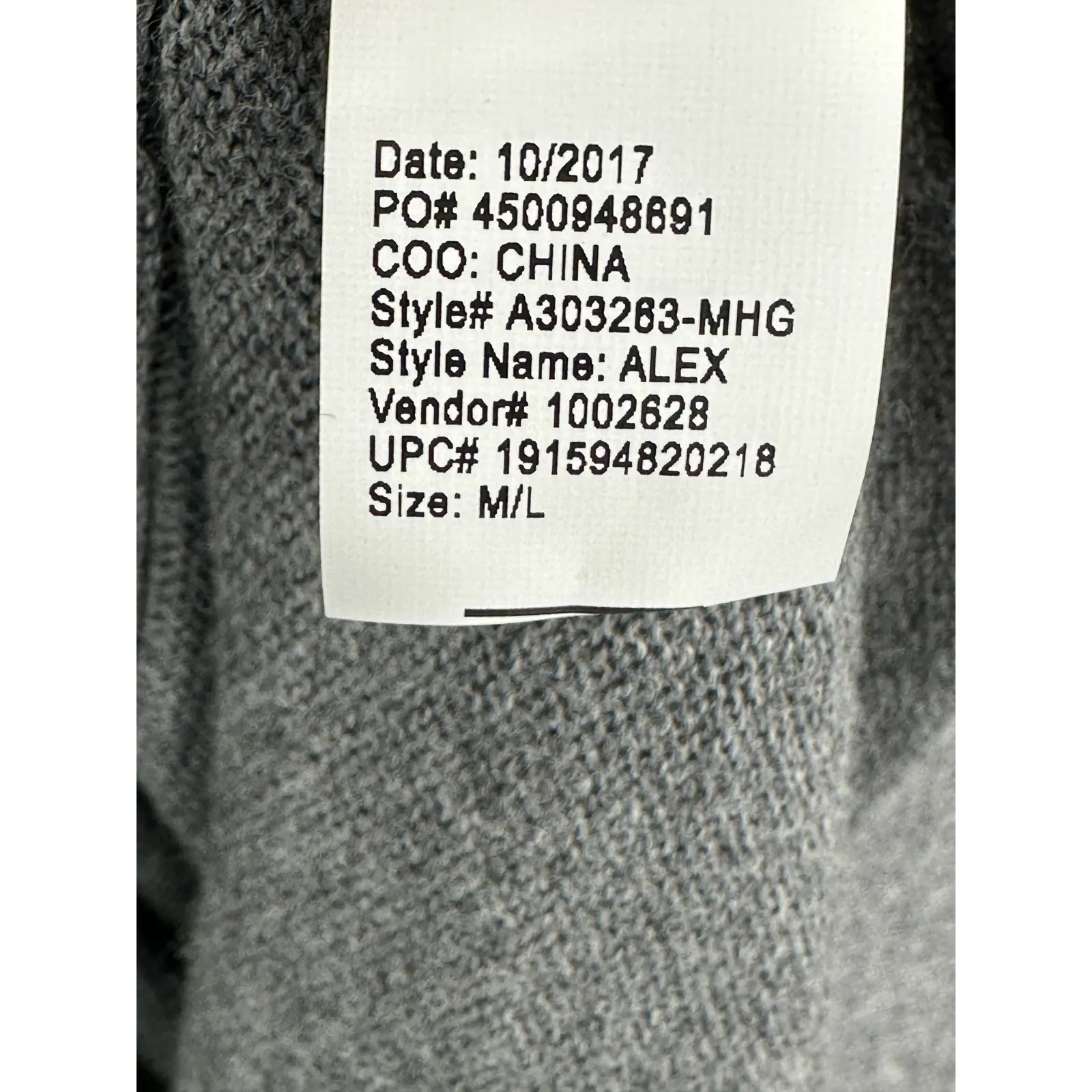 Martha Stewart Womens Long Tunic Sweater M/L Gray Oversized Slouchy Lagenlook Size M - Image 9