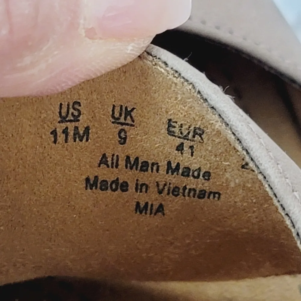 NATURALIZER SOUL Mia Taupe Wedges Size 11M - Image 13
