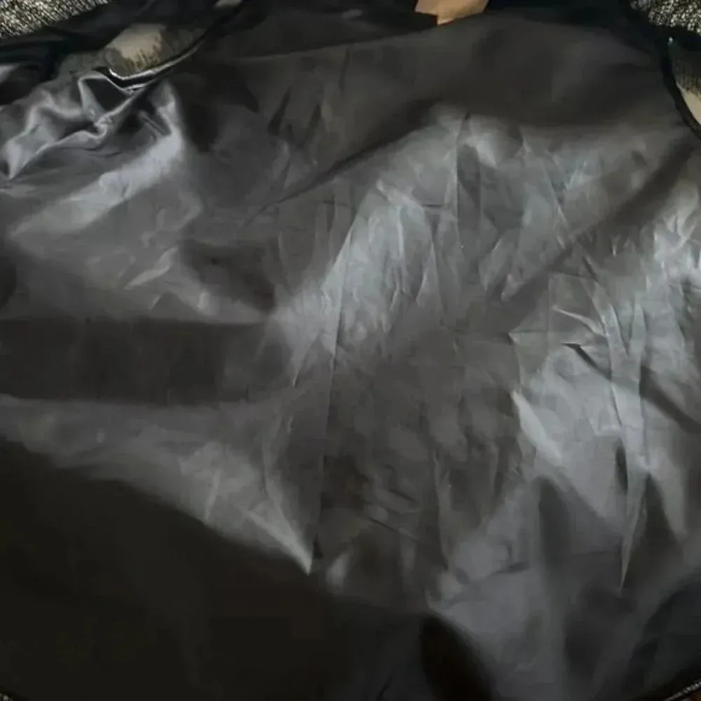 TAKARA METALLIC FULL Zip Vest Size Medium Gray/Silver - Image 6