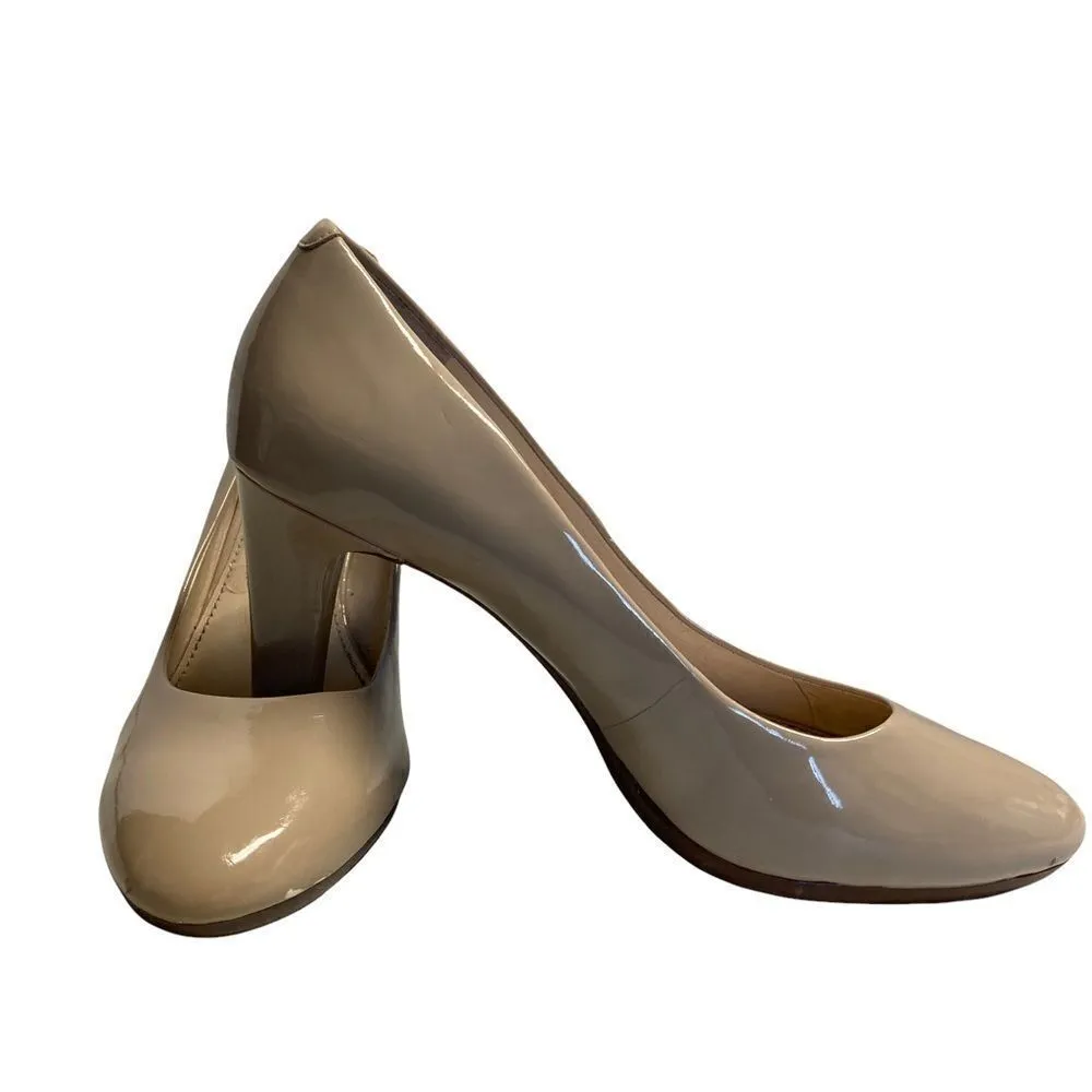 Anne Klein,Clemence‎ Style, Women’s heels, cream/beige, Sz 10M, 3 1/2” heel, - Image 3