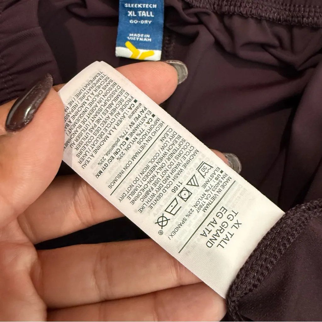 Old Navy Sleektech Go Dry Cargo‎ Ankle Pants In Boxwood Size XL Tall - Image 5