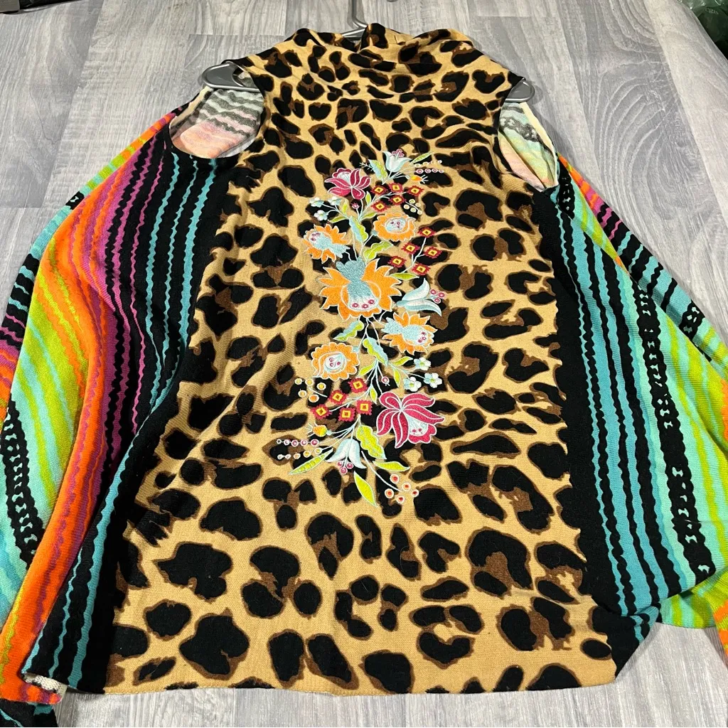 Crazy Train  Leopard Print Cardigan - Image 7