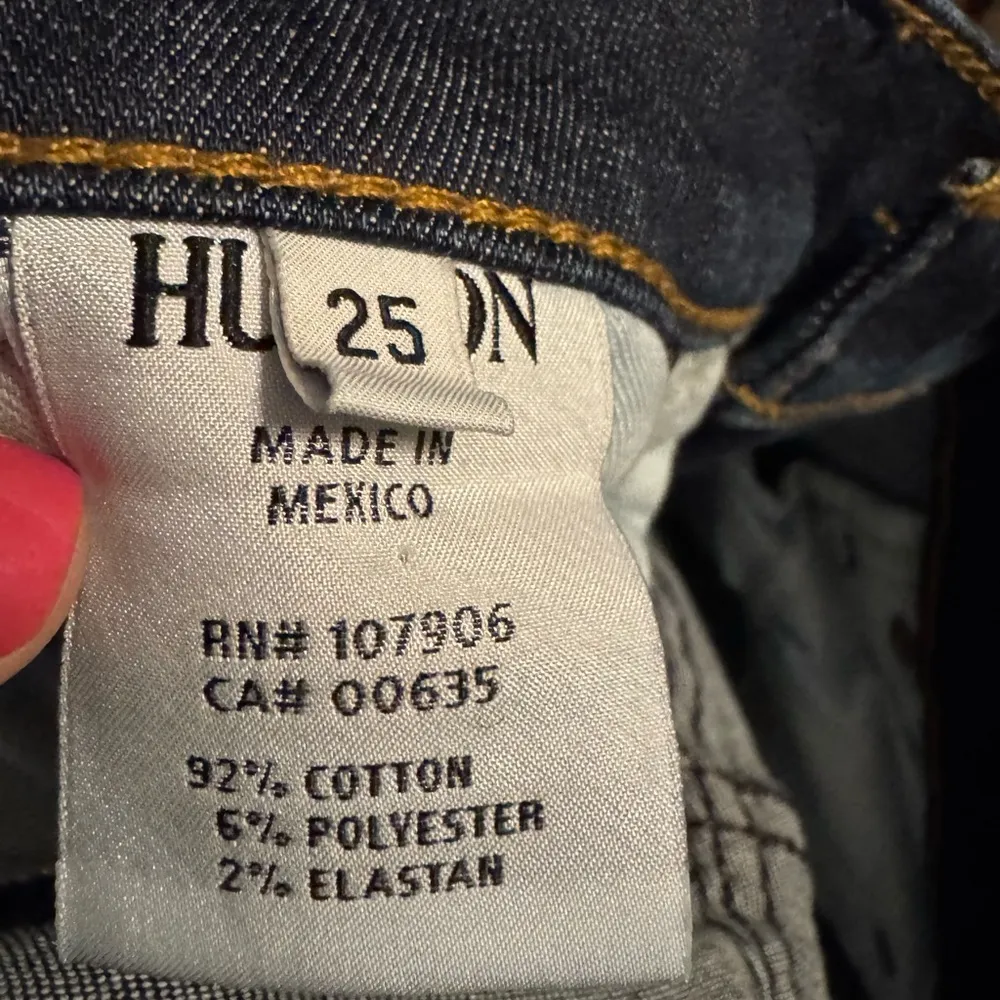 HUDSON Women's Co Women's Colette Midrise Skinny Denim Jeans Size 25 - Image 4