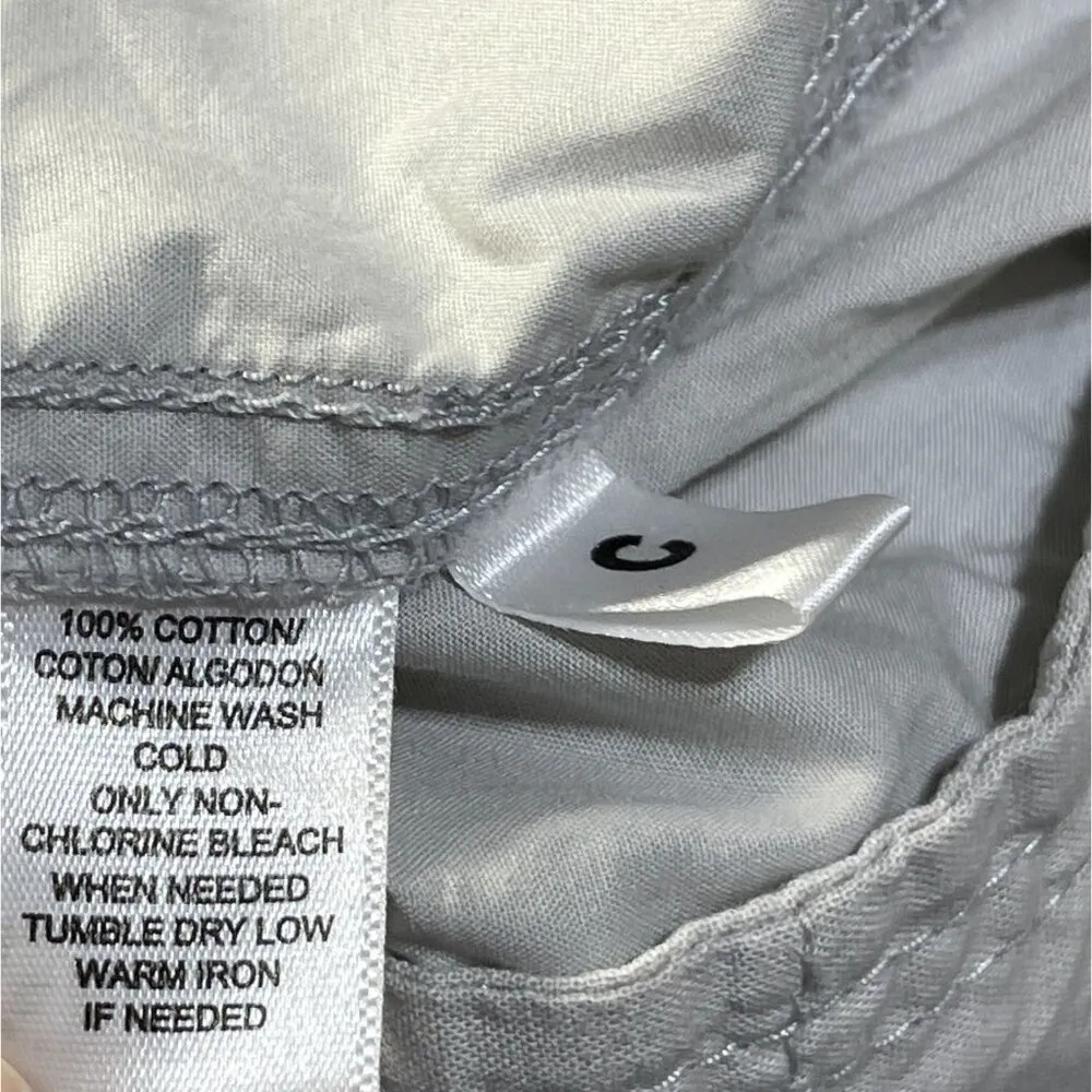 Lou & Grey Pants Casual Pant Elastic Cream Light Khaki Size XS Extra Small - Image 5