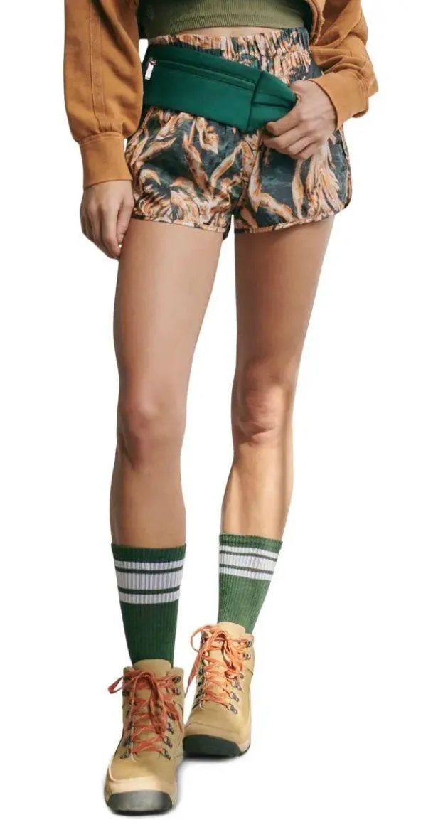 Small FP Movement Printed Way Home Shorts BNWTS - Image 3