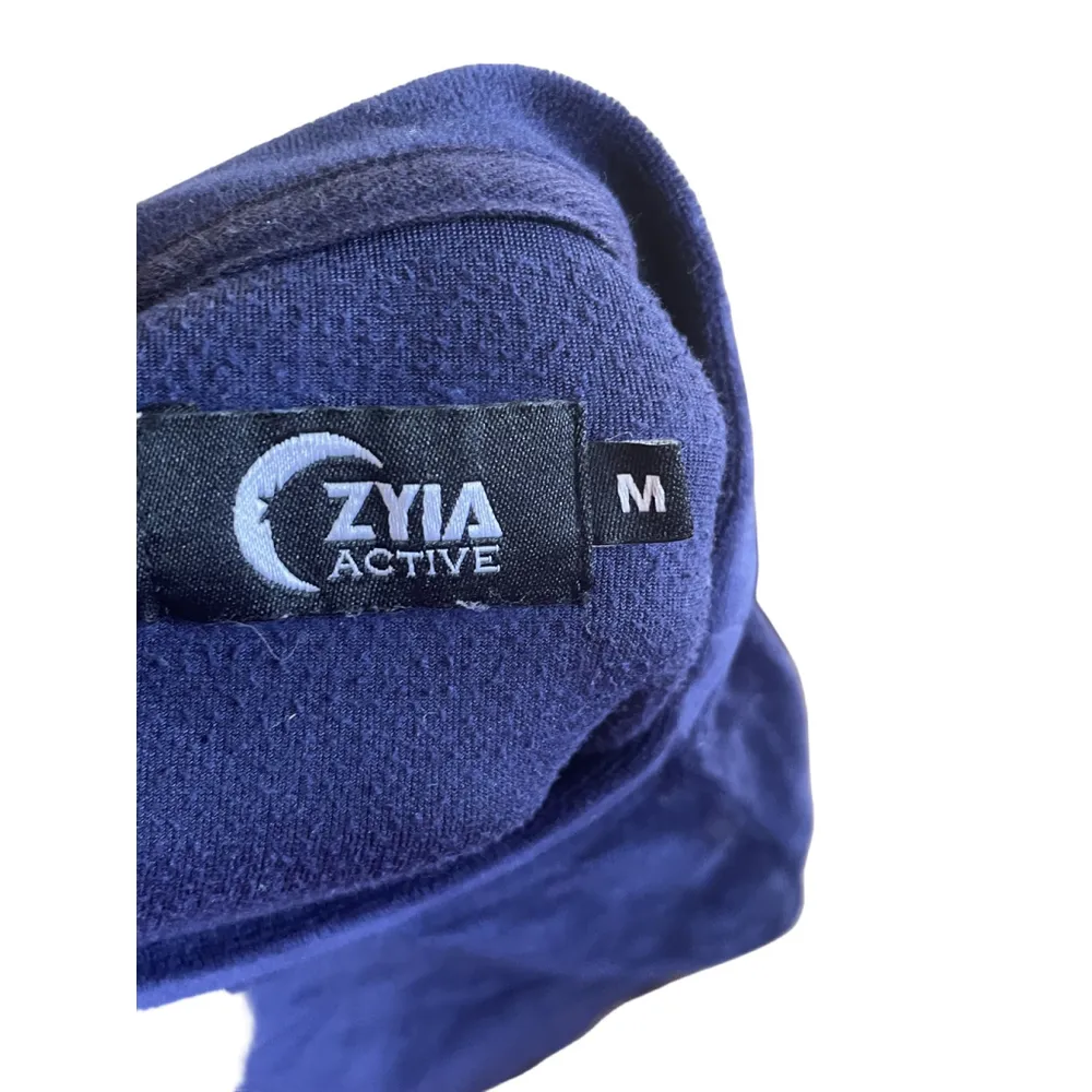 Women's Zyia Active Sweatshirt Size M Blue Size M - Image 4