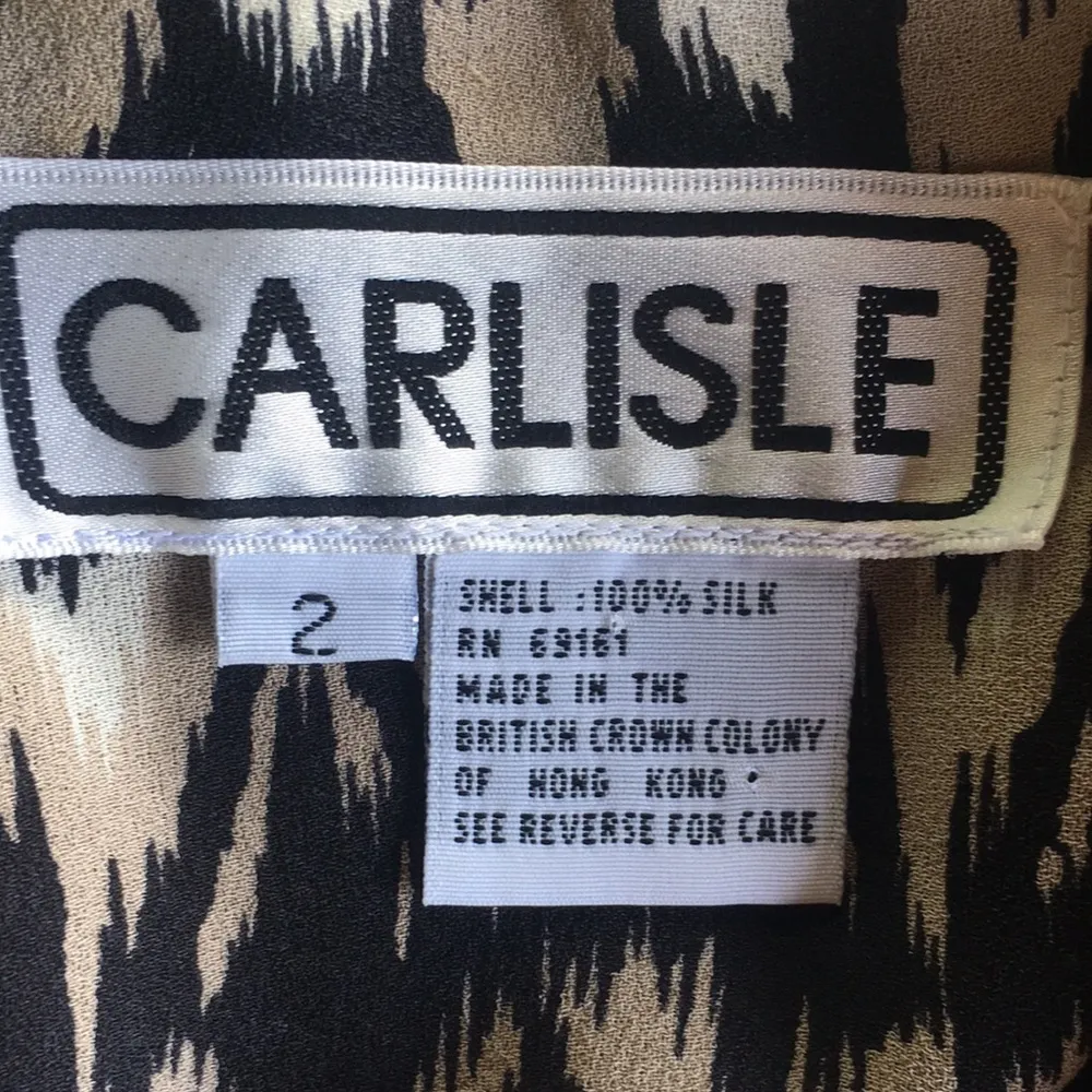 Carlisle Vintage Silk Blouse - Image 7