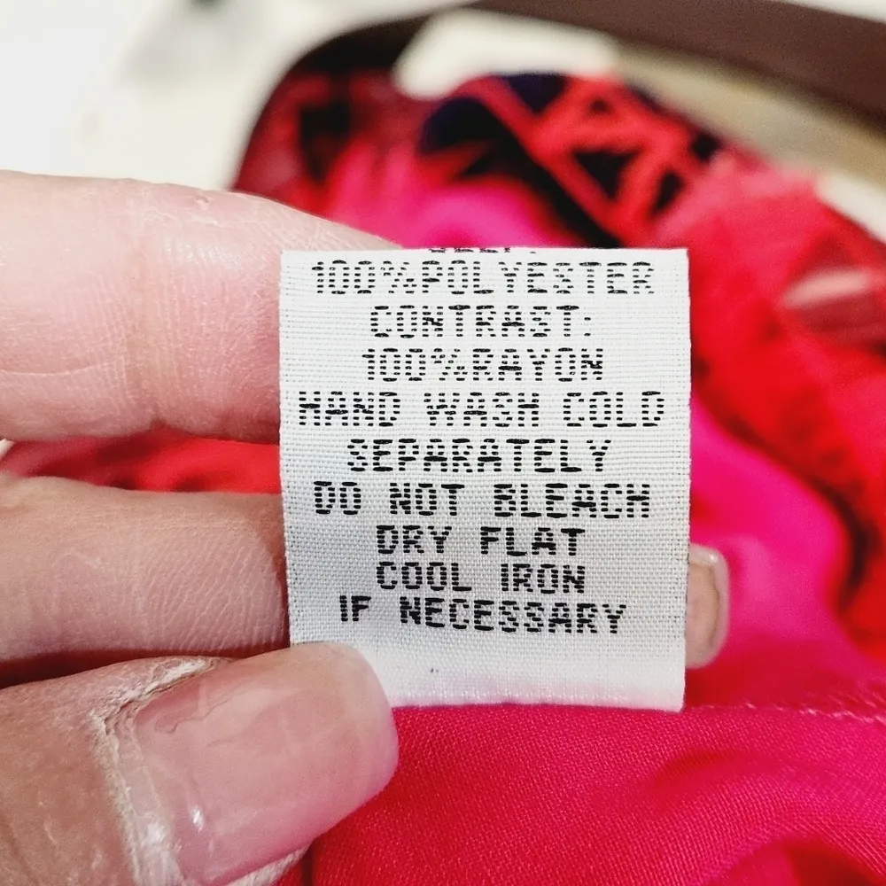 Lapis Strapless Sheer Lightweight Abstract Design Beach Summer Dress Size: L Size L - Image 11