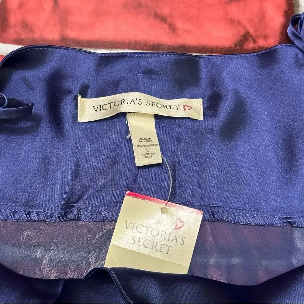 Victorias Secret midnight Blue baby doll L - Image 8