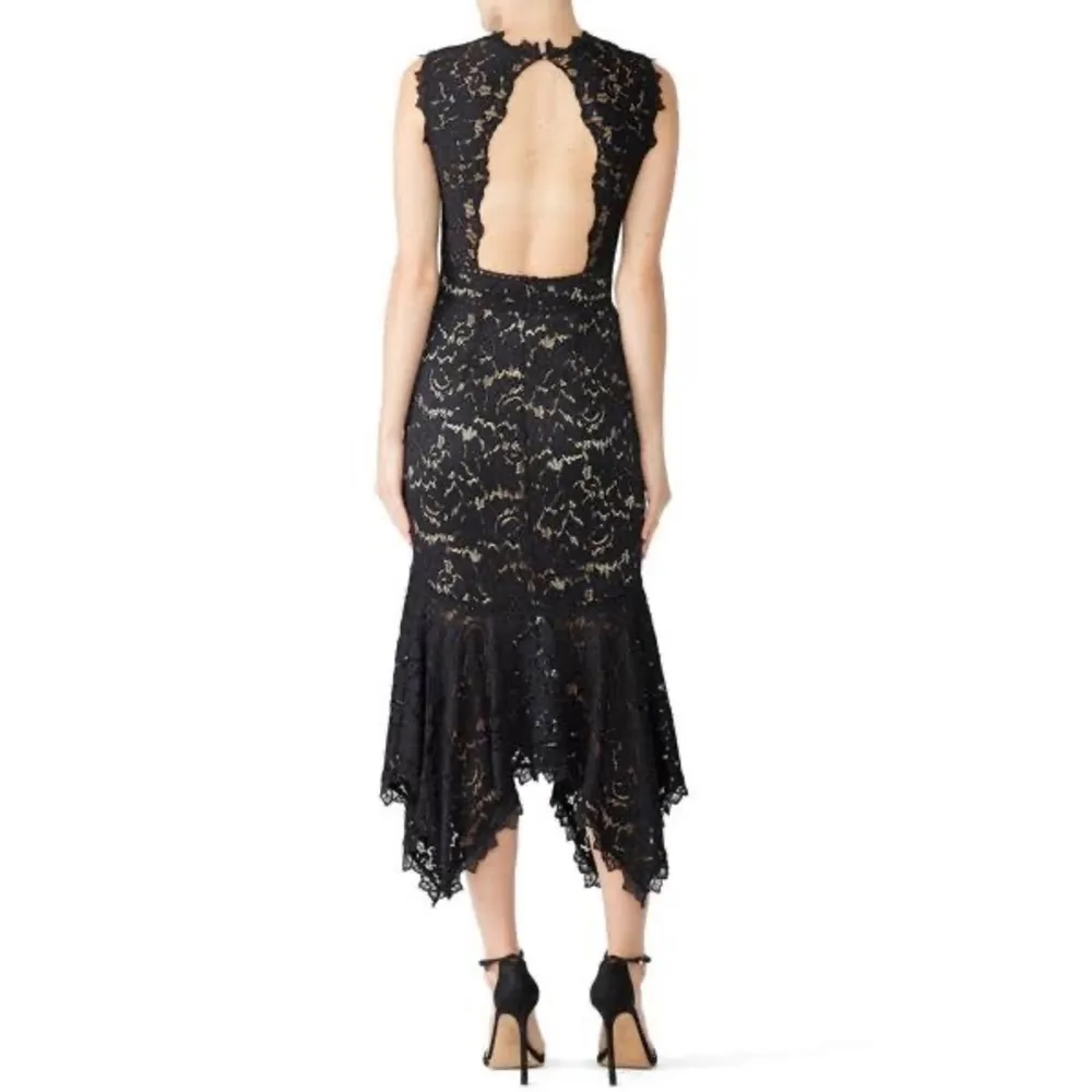 Saylor Marlee lace dress black lace dress size xs - Image 2