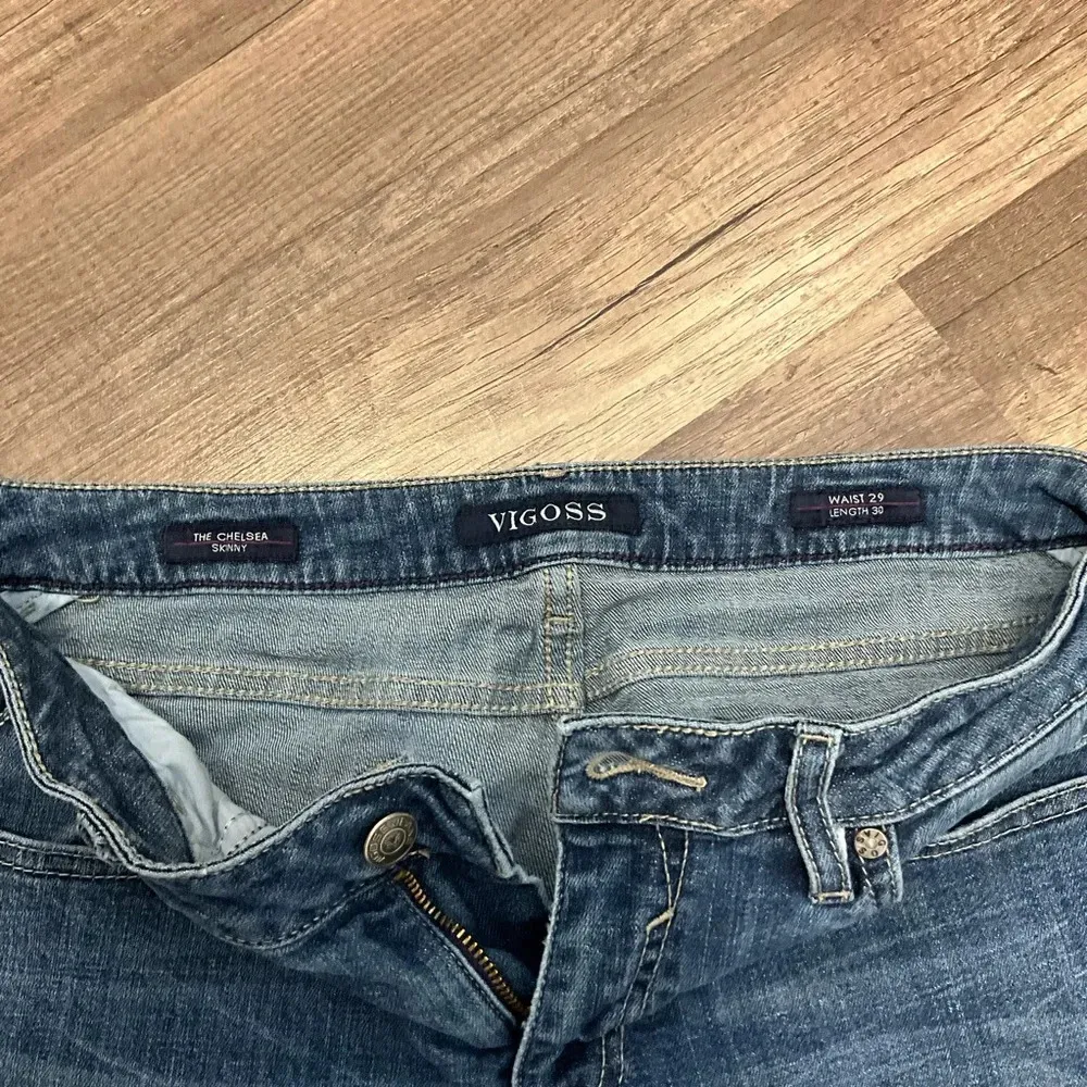 Vigoss  Jeans The Chelsea Skinny Women’s Size 29x30 Medium Wash Denim Casual - Image 5