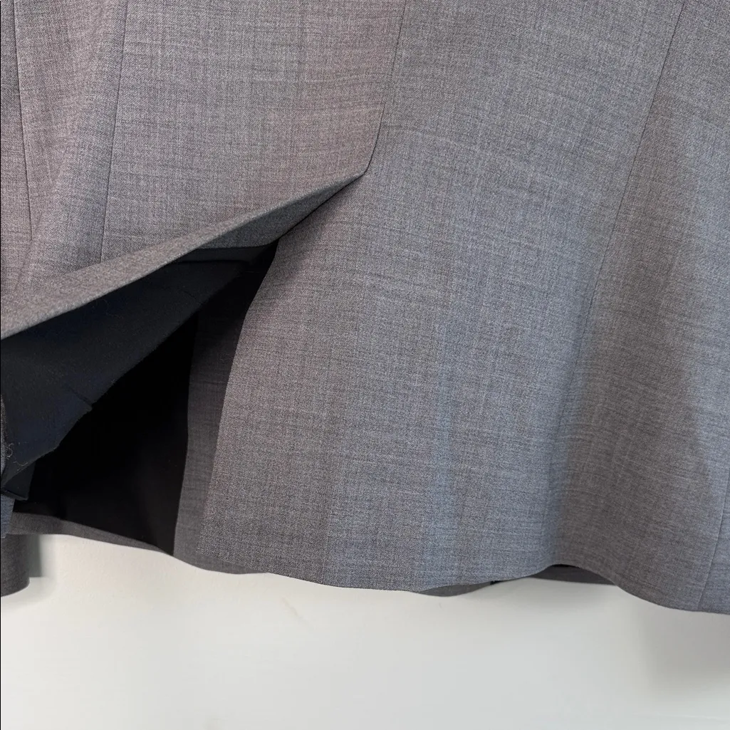 Theory Charcoal Women's Blazer Size 6 - Image 11