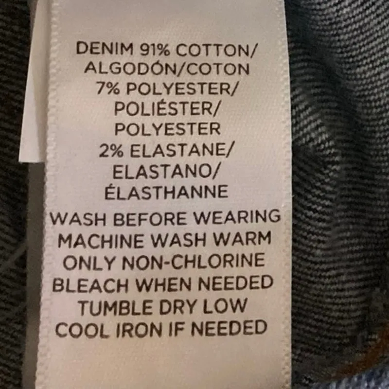 Ann Taylor LOFT High Rise Stretch Distressed Skinny Jeggings Denim Jeans Size 28 - Image 5