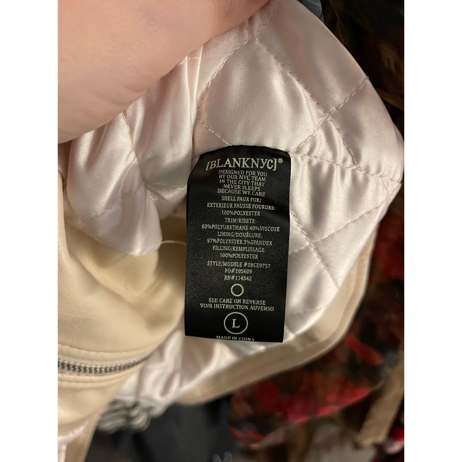 Blank NYC Faux Fur Cloud Nine Bomber Jacket - Image 10