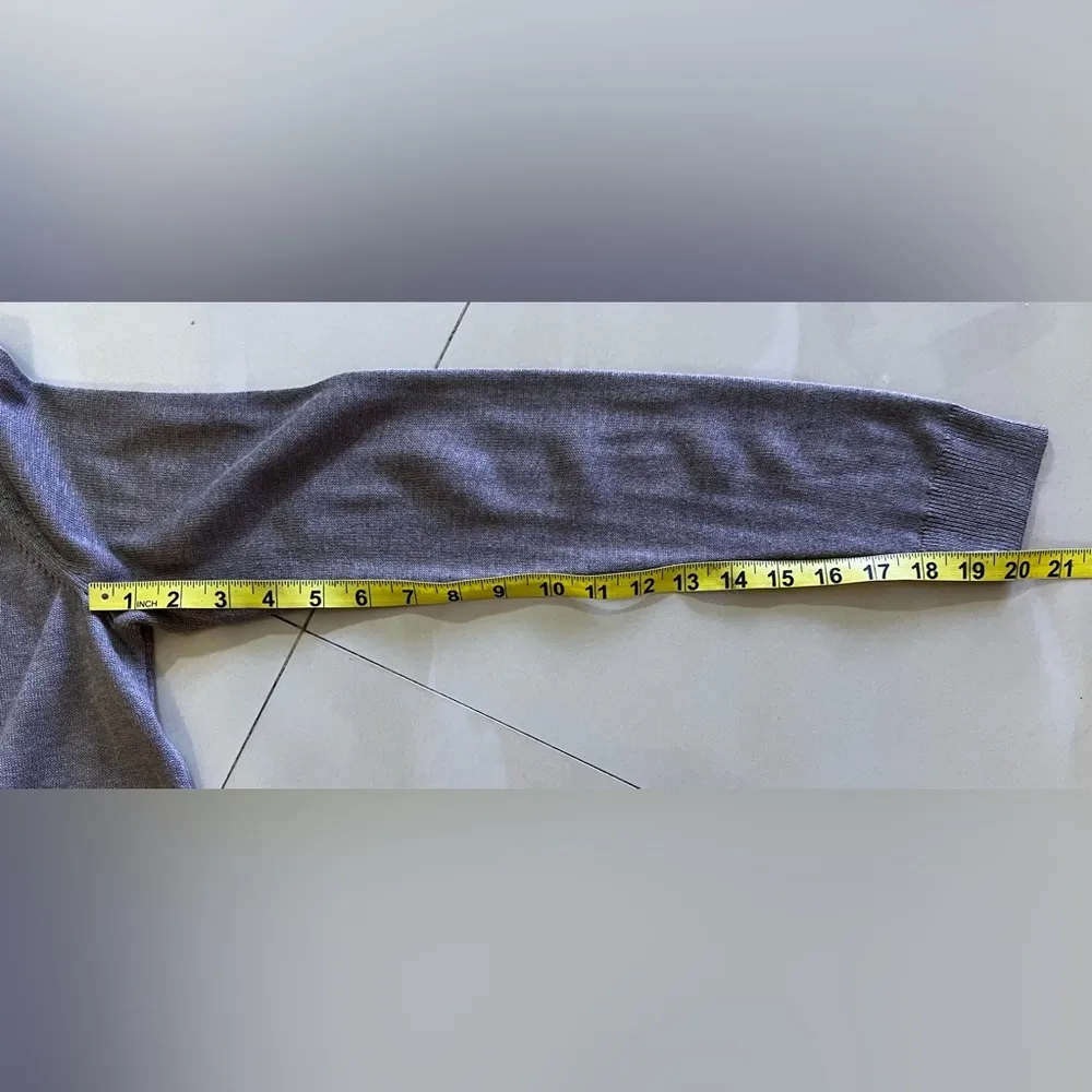 Women's Vera Wang Sweater Plus Size 0X cardigan brown beige fall winter sweater - Image 10