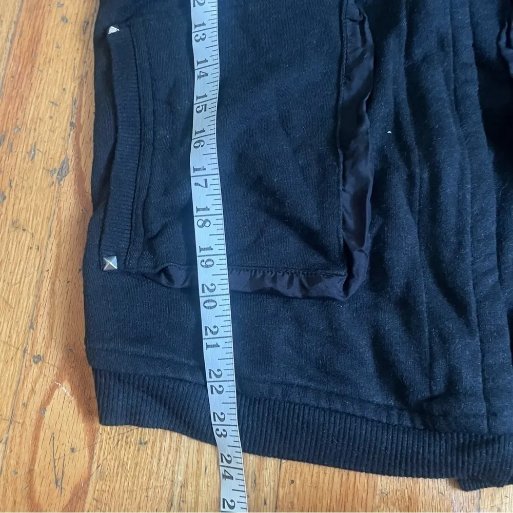 Wilfred Free  Rousseau Black Sweater Studded Cardigan Size XS - Image 7