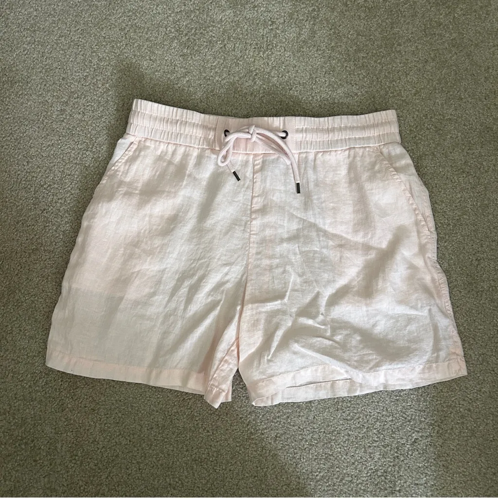 NWT James Perse Relaxed Fit Linen Shorts Sz 1 XS/S - Image 3