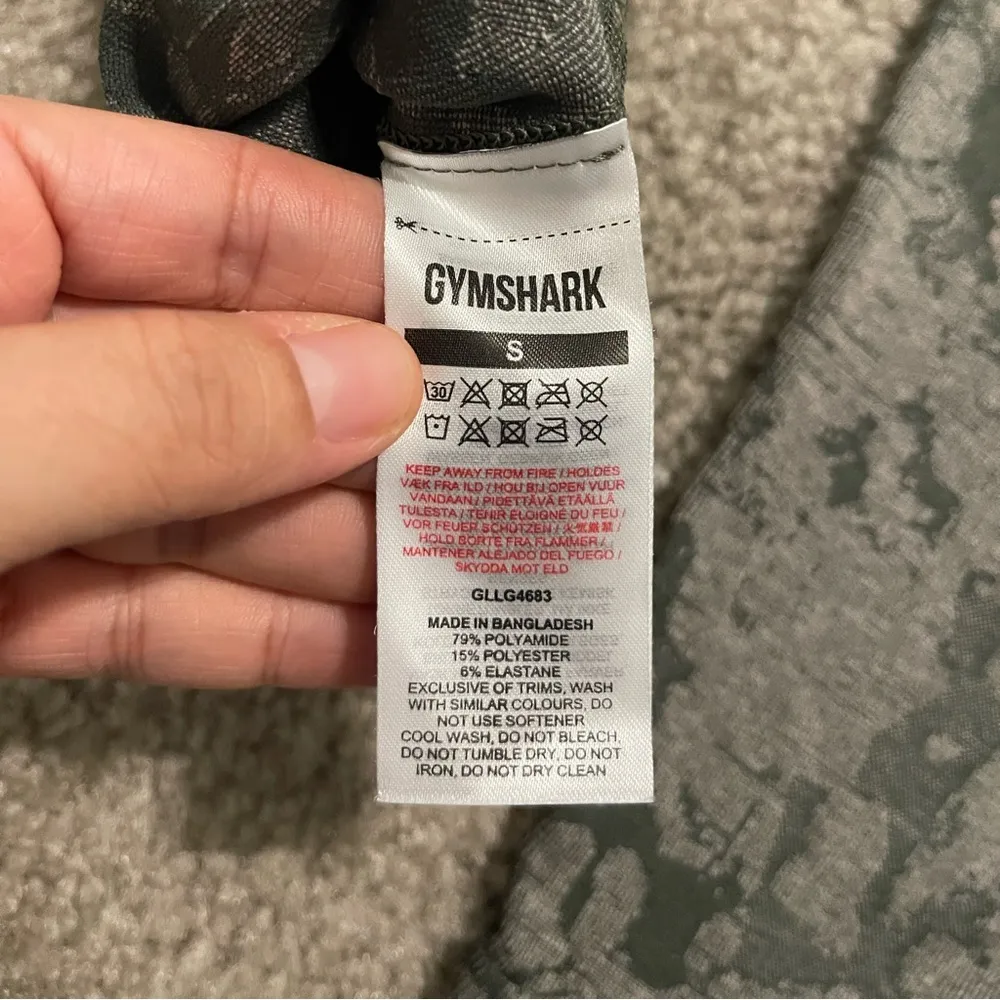 Women’s  Adapt Seamless Butt Scrunch Leggings Green Camo Size S Small - Image 8