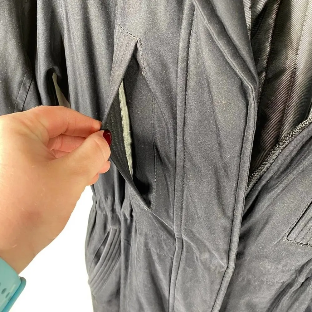 Women's Mackintosh New England Black Heavyweight Hooded Winter Coat - Image 97