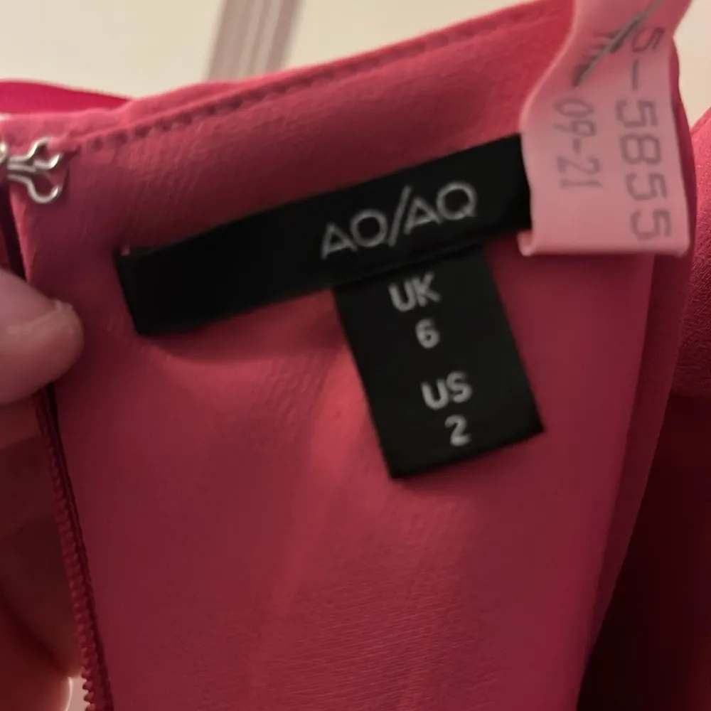 AQ/AQ Pink Mini Dress - Image 3