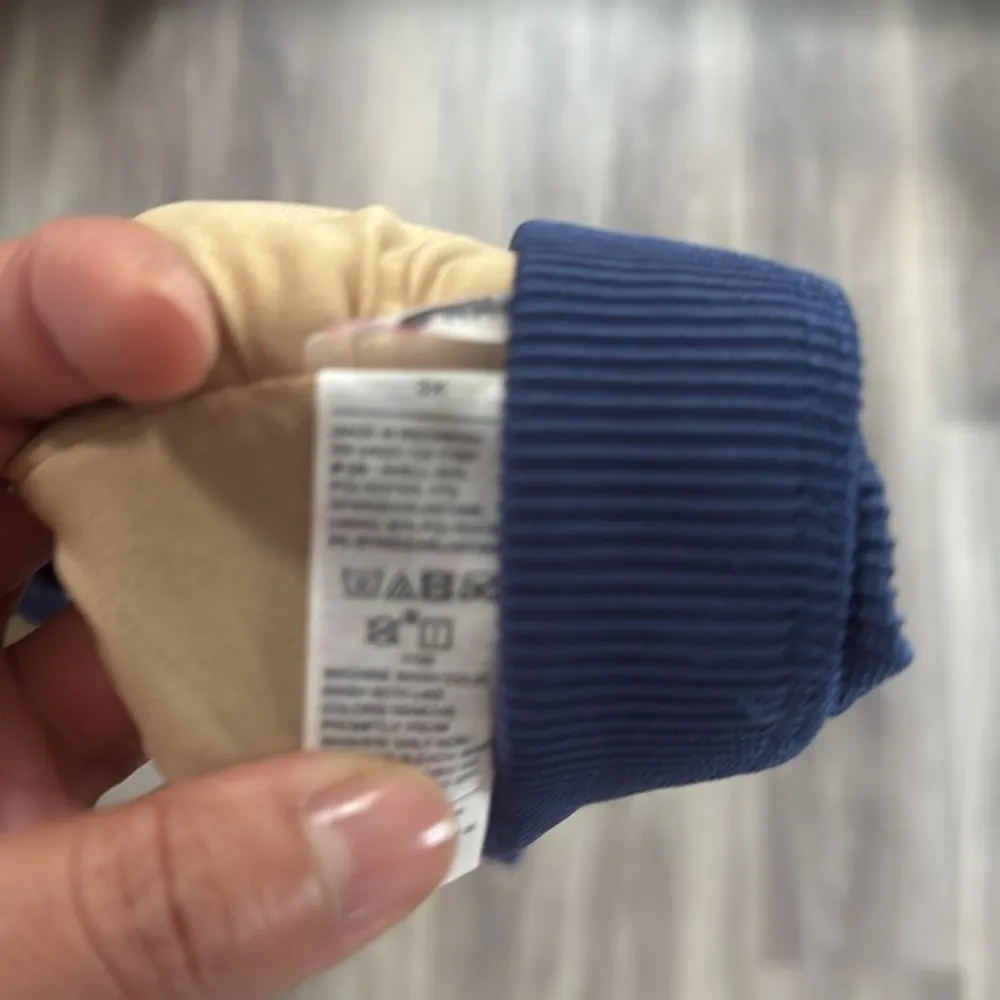 Old Navy Blue Bikini with Cutout Detail 3X Ribbed - Image 3