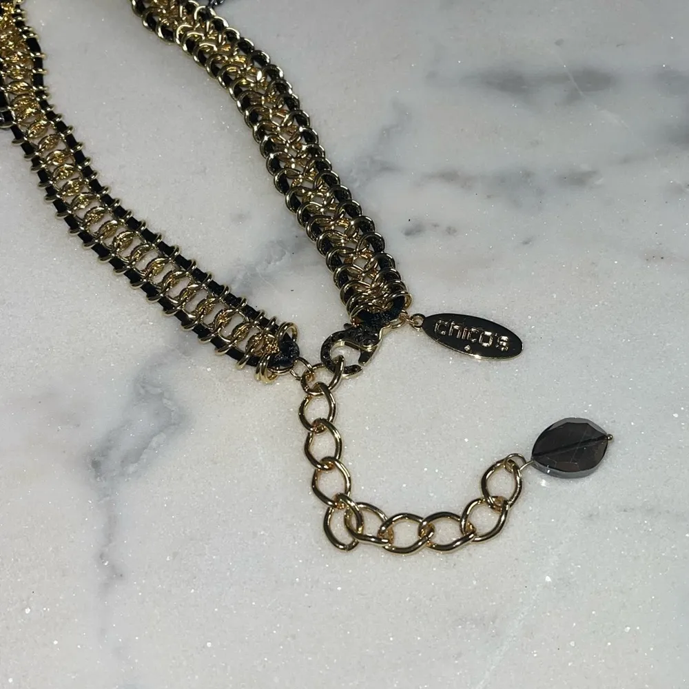 New Chico’s Fringe Bib Statement Necklace - The Collectibles Versailles Necklace - Image 7