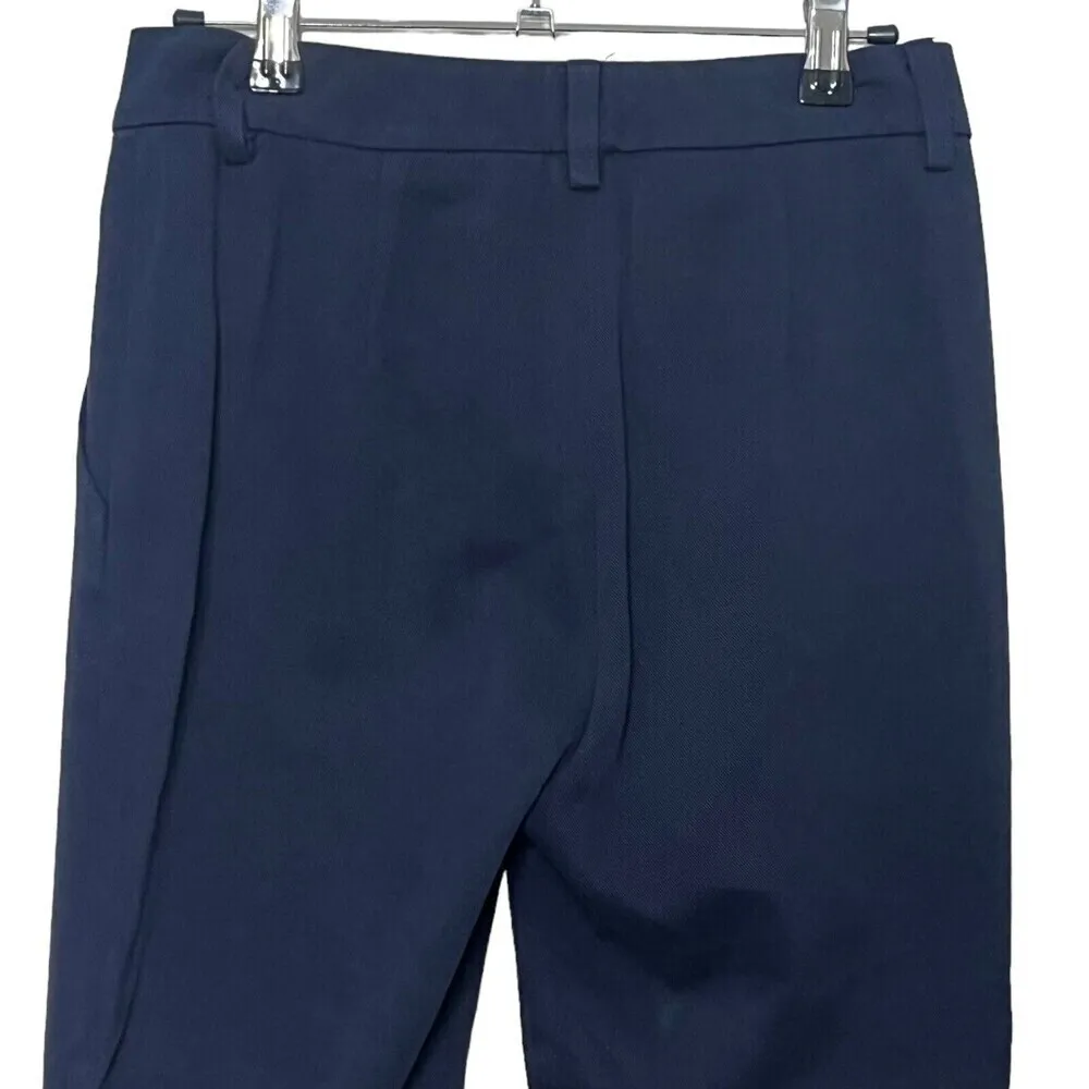 Apiece Apart Blue High Rise Cropped Skinny Ankle Slit Pants Women’s Size 0 - Image 5