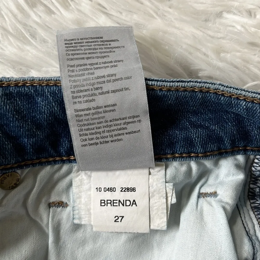 Mavi Brenda patch Boyfriend denim jeans size 27 Blue - Image 9