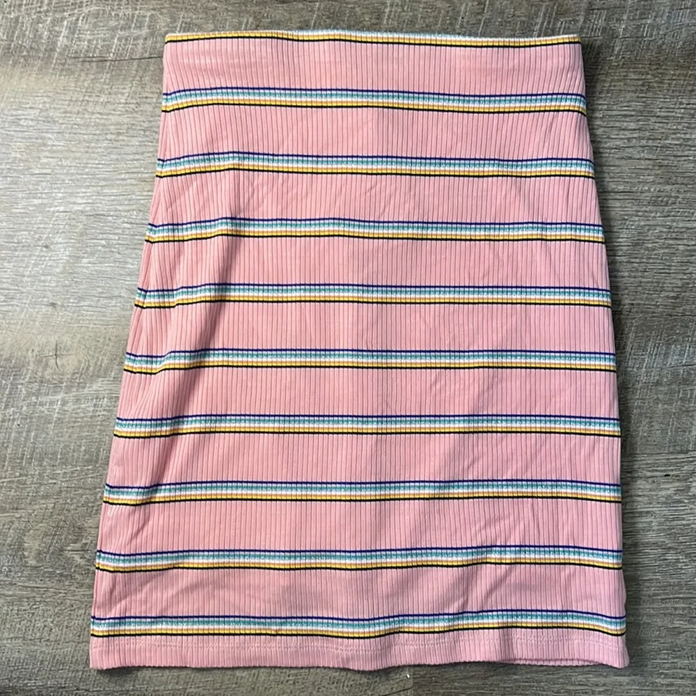 NWT REVOLVE Privacy Please Pink Striped Tube Top Size XS - Image 4