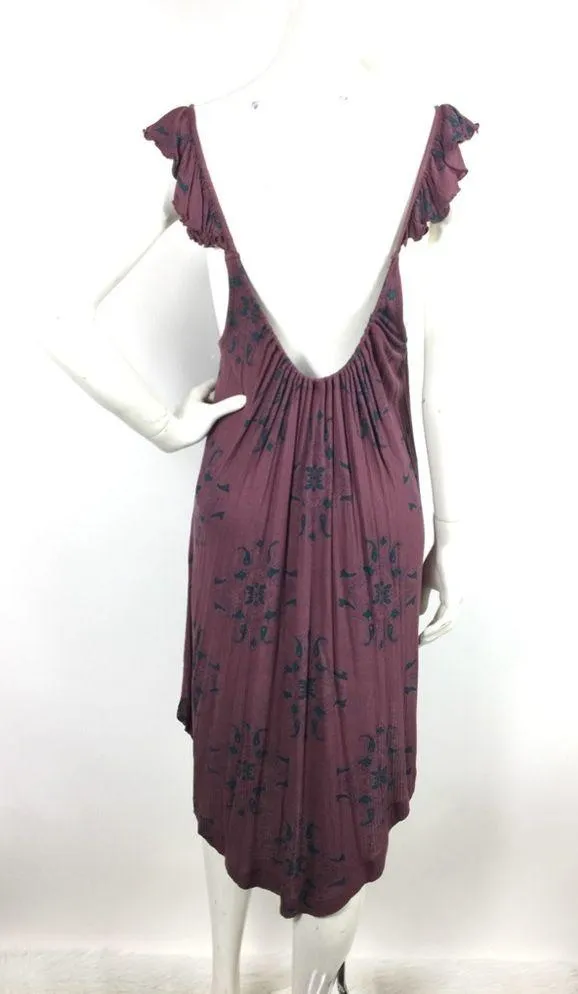 Free People Drifter Dress Ruffle Straps L - Image 9