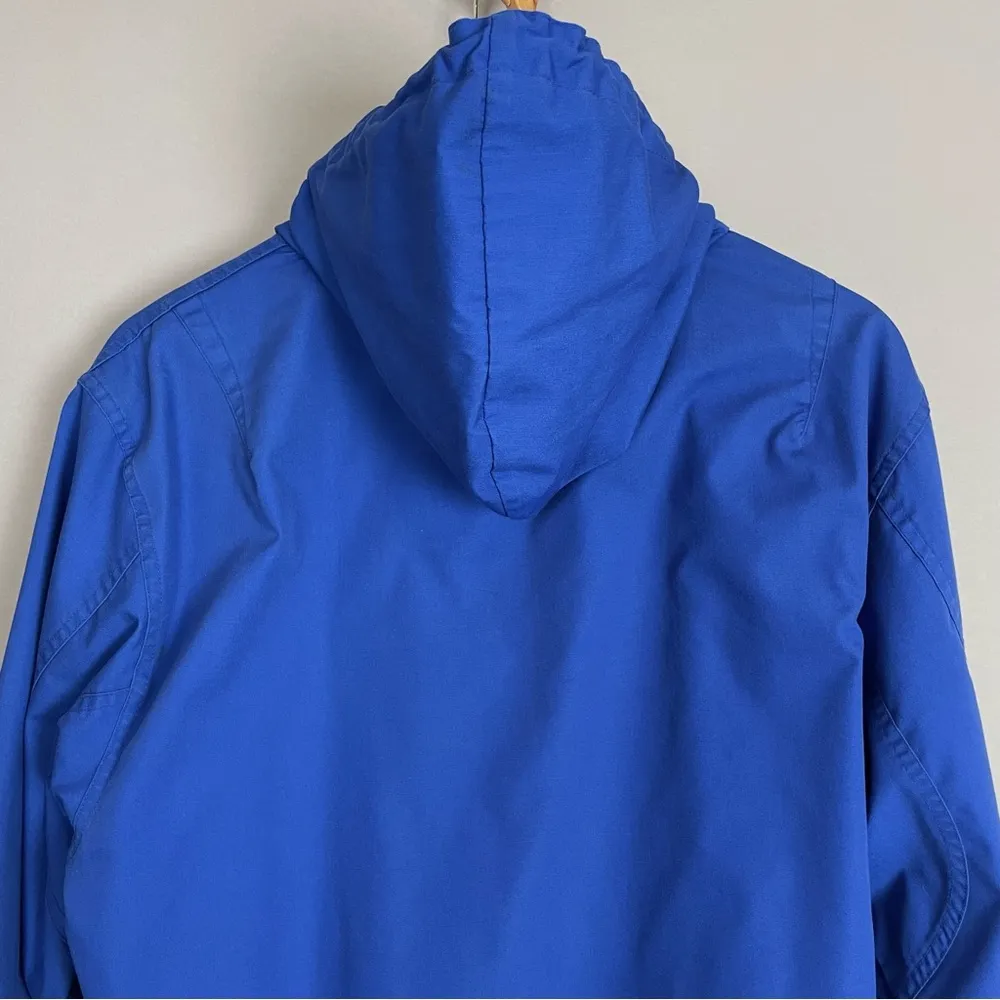 Vintage Pacific Trail Windbreaker Jacket Blue Women Size Large Hood Outdoors 90s - Image 15