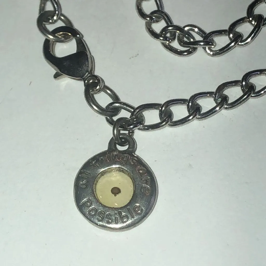 BSD All Things Are Possible Mustard Seed of Faith Silver Tone Bracelet - Image 4