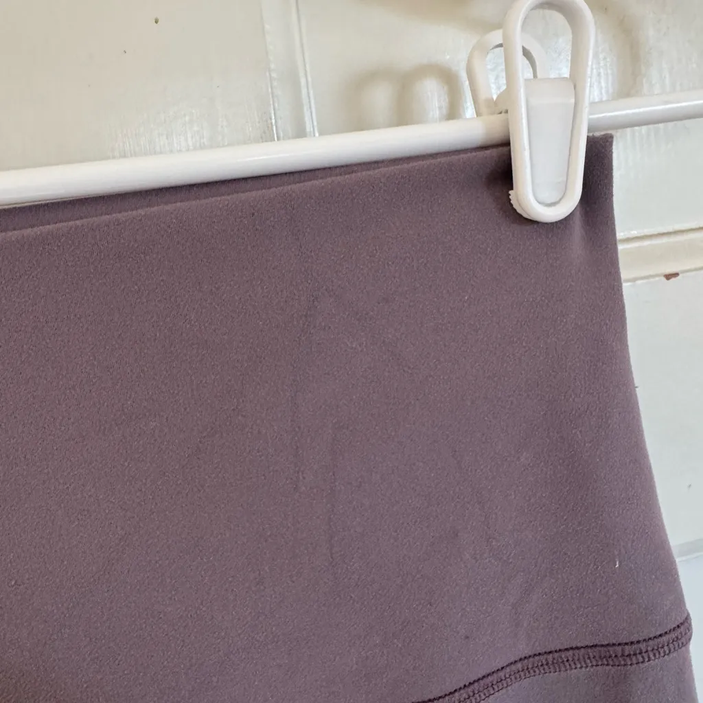 Lululemon Align full length leggings size 4. Color is purple/taupe - Image 2