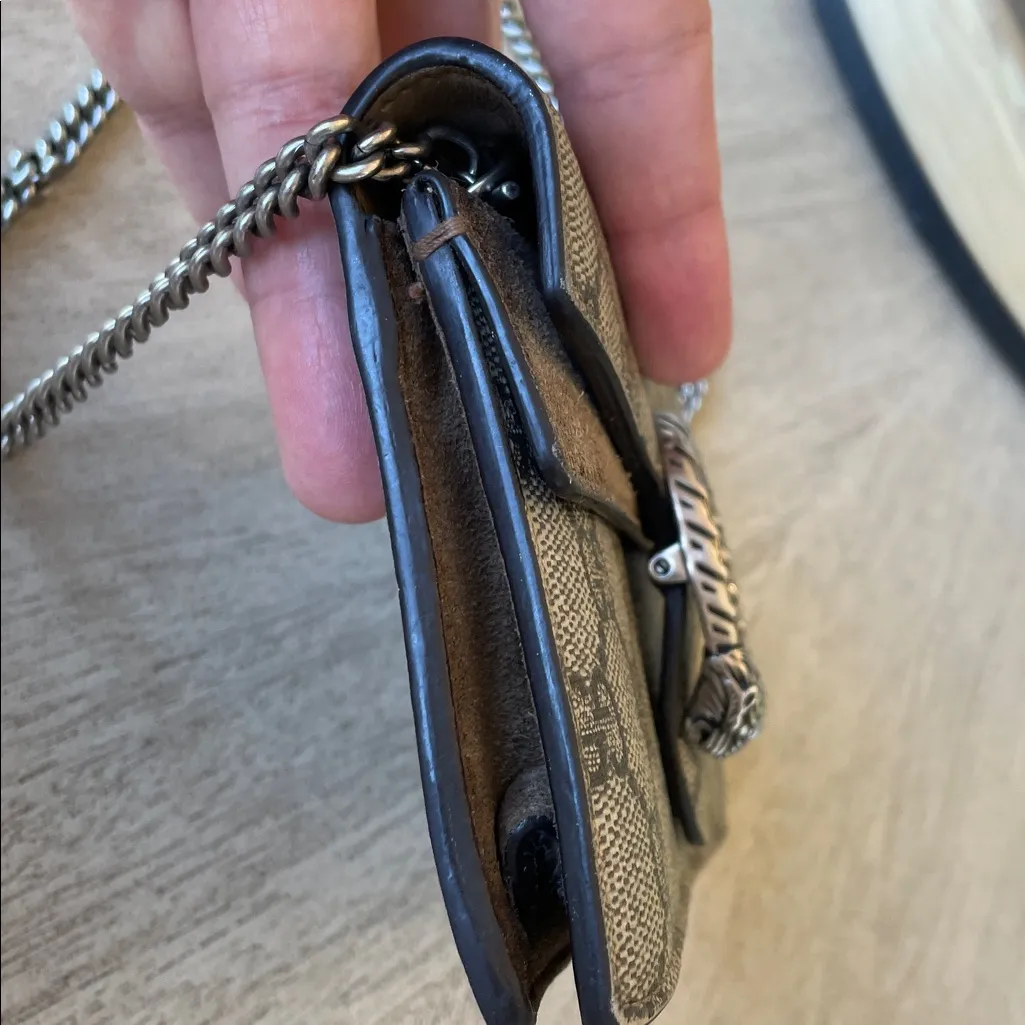 Gucci Supreme Monogram Super Mini Dionysus Shoulder Bag - Image 5