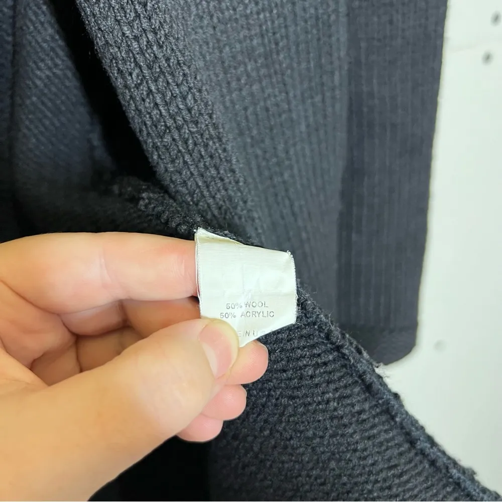 Bryn Walker Wool Blend Thick Chunky Knit Cardigan Size Medium - Image 13