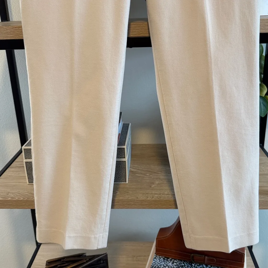 Ann Taylor Mid-Rise Kate Fit Cropped Stretch Cotton Career Dress Pant Trouser, 2 - Image 3