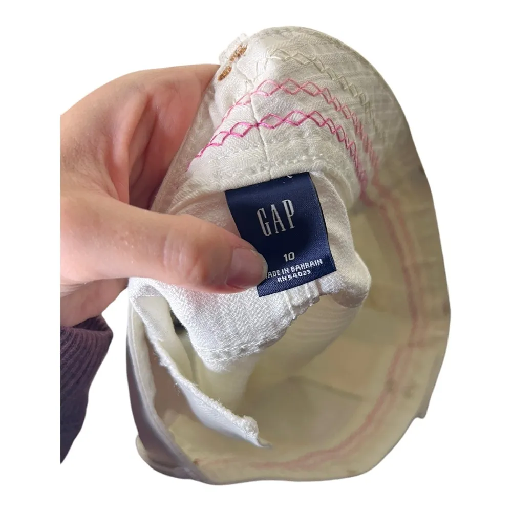 GAP Y2K White Mini Skirt Low Rise 10 - Image 4