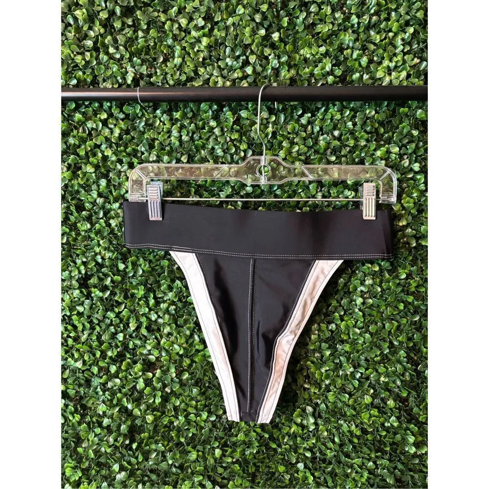 Free People Beach Dylan High Waisted Cheeky Bottoms Sz Large NWOT - Image 3