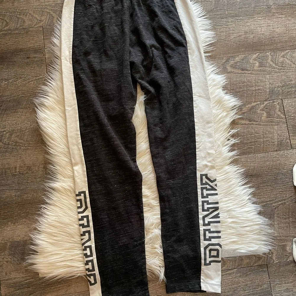 Victoria’s Secret Pink Logo Marled Campus Sweatpants - Image 4